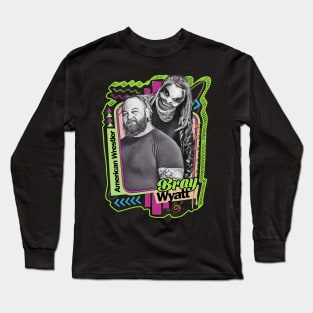 Bray Wyatt BW - American Wrestler Long Sleeve T-Shirt